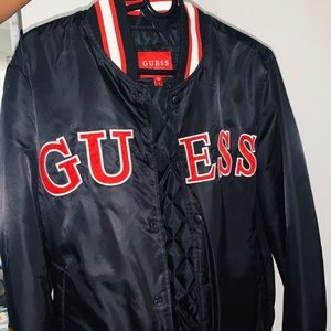 VINTAGE GUESS VARSITY STARTER JACKET